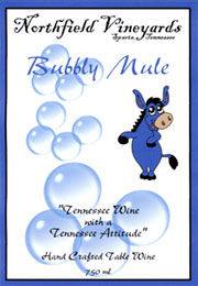 Bubbly Mule Label
